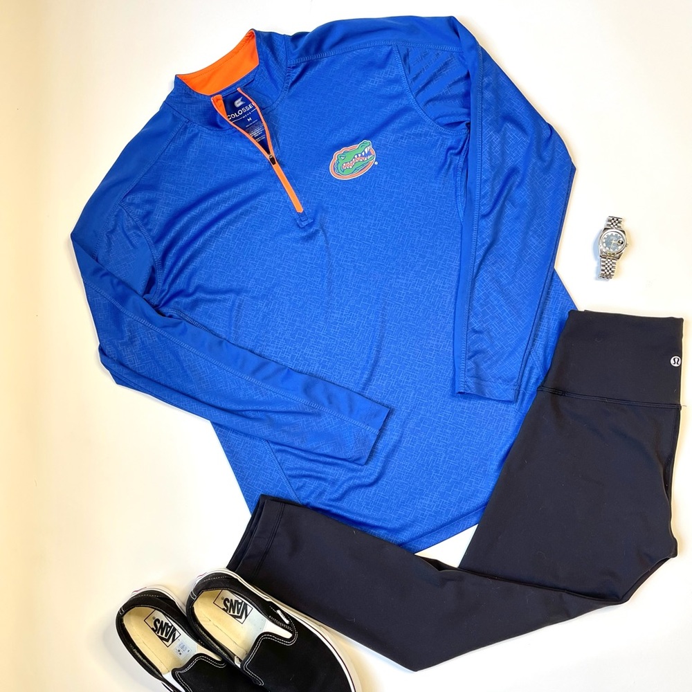 EUC Colosseum University of Florida 1/4 Zip Pullover - Medium